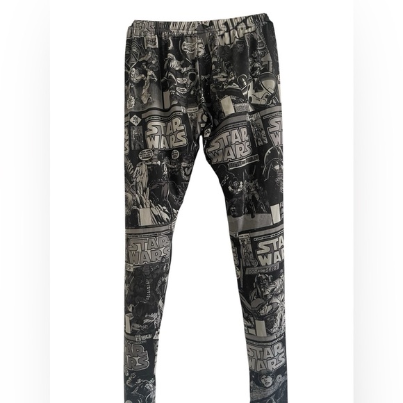 Star Wars Two Woman’s Comic Book Print Leggings Size Medium - Picture 3 of 16